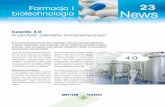 Farmacja i 23 biotechnologia News METTLER TOLEDO Farmacja i biotechnologia News 23 Przyszłość zakładów farmaceutycznych Zintegrowana diagnostyka Najnowocześniejsza technologia