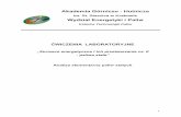 Akademia Górniczo - Hutniczahome.agh.edu.pl/~kepw/student/plik/an_e_k.pdf · Grupy reaktywne tlenu występują ... Dystrybucja azotu, który przeszedł do surowego gazu koksowniczego