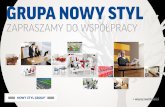 GRUPA NOWY STYL - wbmil.prz.edu.pl · >kompleksowe rozwiązania meblowe do wnętrz publicznych i prywatnych > 3500 dystrybutorów na całym świecie > sprzedaż w 74 krajach > 11