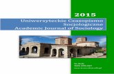 Uniwersyteckie Czasopismo Socjologiczne Academic Journal ...is.ucs.uksw.edu.pl/sites/default/files/UCS nr 10_2015x.pdf · and enter into the debate with concepts of other sociologists,