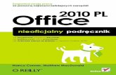 Office 2010 PL. Nieoficjalny podręcznik · SPIS TRECI 4 Wyszukiwanie przy uyciu t radycyjnego okna Znajdowanie i zamienianie .....71