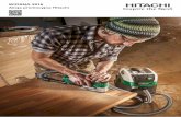 WIOSNA 2016 Akcja promocyjna Hitachi - AW-Narzedziaaw-narzedzia.com.pl/marketing/PROMOCJA_wiosna_.pdfDS18DJL WK wiertarko-wkrętarka akumulatorowa 18 V 2 akumulatory 1,5 Ah 53 Nm ładowarka