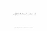 Podręcznik użytkownika - OCR, PDF, Text Scanning Software … · ABBYY FineReader 12 Podręcznik użytkownika 3 Spis treści Wprowadzenie do programu ABBYY FineReader 12 ..... 6