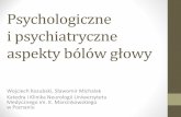 Psychologiczne i psychiatryczne - termedia.pl · •cechy osobowości –wielokrotne, wieloośrodkowe badania (inwentarz MMPI): osobowość „histeroidalna”, lękowa, impulsywna,