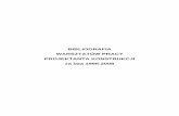BIBLIOGRAFIA WARSZTATÓW PRACY PROJEKTANTA …pzitb.katowice.pl/pliki/wppk2008/Bibliografia_WPPK.pdf · 3 • xxiii konferencja wppk-2008. naprawy i wzmocnienia budowlanych. konstrukcje
