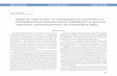 Badania odporności na oddziaływania punktowe rur …archiwum.inig.pl/INST/nafta-gaz/nafta-gaz/Nafta-Gaz-2012-09-07.pdf · mogą mieć bezpośredni kontakt z rurą PE, przy stosowa-niu