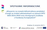 Prezentacja programu PowerPoint - powietrze.malopolska.pl · · spółki prawa handlowego, w których większo ć udziałówlub akcji posiadają jst lub ich związki. ... Wpływna