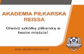 Prezentacja programu PowerPoint - akademiareissa.pl Prezentacja(3).pdf · Dla zainteresowanych przygotowaliśmy dwie formy współpracy: ... uprawnieniami przewidujemy również możliwość