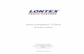 Tester tachografów TT2010 - catalogues.lontex.pl obsługi TT2010.pdf · KIENZLE, CONTINENTAL AUTOMOTIVE (SIEMENS VDO): ... Zmiana wartości stałej K w oknie testu nie modyfikuje