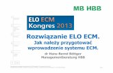 3. Rozwiązanie ELO ECM. · 2018-09-03 · Zarządzanie procesami ( Workflow Management ) ... - analiza procesów istniejących i określenie nowych ... doradztwo w dziedzinach informatyki