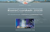 Miêdzynarodowa Konferencja Euro Ash Coal 2008 - cire.pl · Euro AshCoal 2008 6 - 8 paŸdziernika ... – EKO TRADE Sp. z o.o., Polska – Vattenfall Heat Poland S.A., Polska - –