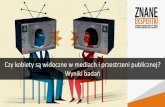 Prezentacja programu PowerPoint - fundacjaliderekbiznesu.pl · prawa kobiet. Dziedziny postrzegane w opinii badanych kobiet przez dziennikarzy jako męskie to - polityka, ekonomia,