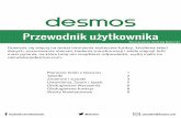 Tłumaczenie Andrzej Batorski - desmos.s3.amazonaws.com · Zmienne i suwaki Za każdym razem gdy we wzorze występują parametry, kalkulator zaoferuje aby je definiować za pomocą