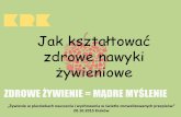 Jak kształtować - WSSE Krakówwsse.krakow.pl/strona/attachments/article/411/Profilaktyka - Ewa... · Główne błędy w żywieniu dzieci i młodzieży szkolnej (Wądołowska, 2011)