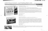 ZAPOWIEDZI WYDAWNICZE lipiec/sierpień - bellona.pl 7-8.pdf · Tę niewielką książkę w formie pytań i odpowiedzi można potraktować jako test ... tematyki zwi ązanej z histori