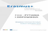 FAQ - PYTANIA i ODPOWIEDZI - erasmusplus.org.plerasmusplus.org.pl/wp-content/uploads/2018/12/EFAQ_AE_na-2019akt... · FAQ – Erasmus+ Edukacja dorosłych Narodowa Agencja Programu