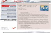 PHP. 101 praktycznych skryptów. Wydanie IIpdf.helion.pl/php102/php102-3.pdf · W ksi¹¿ce „PHP. 101 praktycznych skryptów. Wydanie II” znajdziesz gotowe skrypty, dziêki którym