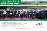 RYNEK PRACY - nowysacz.pl…decki... · RYNEK PRACY MIESIÊCZNIK POŒWIÊCONY SYTUACJI NA RYNKU PRACY W NOWYM S¥CZU Nr 11 (69) listopad 2016 ISSN 2084-5006 S¥DECKI URZ¥D PRACY