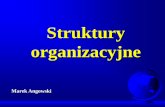 Struktury organizacyjne - Strona główna · •centralizacja i decentralizacja •delegowanie uprawnień decyzyjnych •specjalizacja •odpowiedzialność •więzi organizacyjne