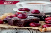 Katalog - wyroby cukiernicze, torty, ciasta domowe ...1).pdf · Ciasta piaskowe i czekoladowe połączone kremem budyniowym oblane ciemną czekoladą. Czekoladowe ciasto z masą budyniowo-śmiatanową