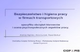 Bezpieczeństwo i higiena pracy - rop.sejm.gov.plrop.sejm.gov.pl/uploads/neoidee/4/material71.pdf · Ocena 1. odpowiedzialność i ryzyko (za życie ludzi, za powierzone urządzenia