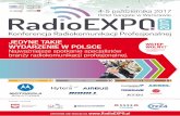 JEDYNE TAKIE WYDARZENIE W POLSCE Najważniejsze …radioexpo.pl/doc/RadioEXPO-2017-Konferencja-Radiokomunikacji... · „Przyszłość komunikacji dla służb bezpieczeństwa publicznego.”