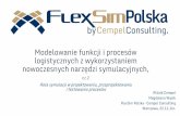 Modelowanie funkcji i procesów logistycznych z ...flexsim.pl/wp-content/uploads/2016/12/Prezentacja-cz.2.pdf · - ograniczenie transportu wewnętrznego względem projektu wyjściowego