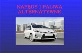 NAPĘDY I PALIWA ALTERNATYWNE - szkomysz.plszkomysz.pl/2017/hybryda.pdf · pojazdów samochodowych Współczesne napędy pojazdów powstały razem z wynalezieniem ... Alternatywne