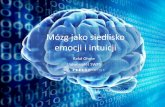 Mózg jako siedlisko emocji i intuicji - gruparobocza.orggruparobocza.org/dokumenty/siedlisko_emocji.pdf · •psychologia eksperymentalna OPIEKUN •nowe technologie. Dwa systemy
