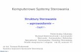 Komputerowe Systemy Sterowania - optimea.lh.ploptimea.lh.pl/air_gruby/27-38/29 - Warstwowa struktura k s s... · Żródło: W.Findeisen „Struktury ... •odpowiednie zasoby obliczeniowe