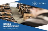 Informator SGH 2018 studia magisterskie 21x21cm netoferta.sgh.waw.pl/pl/studiamagisterskie/kierunki-pl/zp/Documents/... · o różnorodne narzędzia statystyczne, matematyczne i informatyczne
