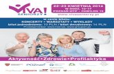 w cenie biletu: KONCERTY - mopr.poznan.pl · Tai Chi w Polsce Klub Pozna ... (mindfulness) – droga do ... Zapisy na pierwsze warsztaty w Sali 1 i Sali 2 odbywają się od 18 kwietnia
