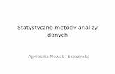 Statystyczne metody analizy danych - Strona Głównazsi.tech.us.edu.pl/~nowak/smad/SMADw2szeregi.pdf · 4. Dla danych pogrupowanych w szereg rozdzielczy przedziałowy modalna nie