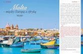92 EuroPodróM EuroPodróM 93 Malta - luxury-sails.plluxury-sails.pl/pl/assets/pdf/magAI15_Malta.pdf · – między Europą a Afryką Malta