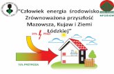 Człowiek energia środowisko. Zrównoważona przyszłośćrceeplock.nazwa.pl/files/czlowiek_energia/audyt_budynku/czlowiek... · • jak oszczędzać energię, jak energią racjonalnie