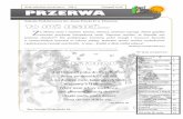 Rok szkolny 2016/2017 NR 2 PRZERWA - sptluszcz.plsptluszcz.pl/new/wp-content/uploads/2016/12/przerwa_2.pdf · Zagadka 4 Wywiad z pierwsza-kami Znajdź różnicę 5 Historia Pluszowego