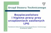 Bezpieczeństwo i higiena pracy przy urządzeniach ...rop.sejm.gov.pl/uploads/neoidee/4/lpg.pdf · < Sprzęt gazowy dla majsterkowiczów - palniki do lutowania, - palniki do usuwania