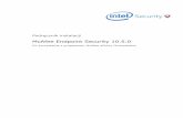 Endpoint Security 10.5.0 Podręcznik instalacji · Opcje wiersza polecenia SetupEP (zadania wdrażania McAfee ePO i McAfee ePO Cloud) .. 50 ... zgodnym oprogramowaniem klienckim w