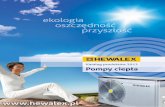 SPIS TREŚCI - polski producent - Hewalex.pl · Dobór pompy obiegowej górnego źródła po stronie wody ... (obieg Lindego, ... Dodatkowo posiadać powinien mały poślizg temperaturowy