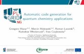 Automatic code generation for quantum chemistry applications · XC Functional zoo I True functional not known I Plethora of approximations I Slater I SVWN I SLYP I BLYP I PBE/revPBE/mPBE