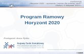 Program Ramowy Horyzont 2020 - uwm.edu.pl · itti sp zoo 27 politechnika slaska 22 politechnika lodzka 22 uniwersytet gdanski 22 centrum badan kosmicznych polskiej akademii nauk 21