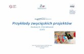 (Przykłady zwycięskich projektów) - kpk.gov.pl · • Chemia analityczna materiałów jądrowych. • Ochrona radiologiczna – radiobiologia, radon w środowisku. Co było - EURATOM