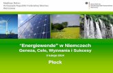 Energiewende w Niemczech - Izba Gospodarcza Regionu ... · Rozwój gospodarczy w Niemczech OZE i PKP ręka w ręką, a emisje w dół Mimo stosunkowo wysokich cen prądu, ... Podatki