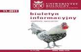 UR - BIULETYN 5(73) · Zarządzanie i Inżynieria Produkcji, Technologia Żywności i Żywienie Człowieka Chemia • Biologia, Biotechnologia, Leśnictwo, Ochrona Środowiska, Ogrodnictwo,
