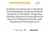 Fundusz Inicjatyw Pozarządowych - dfop.org.pl · Miejsce realizacji projektu Gmina Żmigród Termin realizacji 01/08/2015-31/10/2015 ... Mieszkańcy Kuźniczyska z własnej inicjatywy