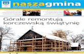 Górale remontują korczewską świątynię - UGZWgminazdunskawola.pl/wp-content/uploads/Gazetka-gminna/Gazetka_1.pdf · 2 naszaGMINA luty 2010 Zduńska Wola nasza gmina INFORMACJE
