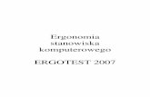 raport ergotest 2007 - Express Massageexpressmassage.pl/wp-content/uploads/2012/08/raport_ergotest_2007.pdf · Według standardów ergonomii wpisywane do komputera dokumenty powinny