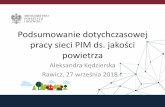 Prezentacja programu PowerPoint - miir.gov.pl · zrównoważony transport oraz źródła ciepła w ... uliczne, rozwój energetyki opartej na OZE, podniesienie efektywności energetycznej