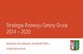 Strategia Rozwoju Gminy Gruta 2014 2020gruta.pl/wp-content/uploads/2016/11/prezentacja-dane-statystyczne...Strategia rozwoju województwa kujawsko-pomorskiego do roku 2020 – Plan