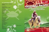 61. Gorolski Święto 2008 · obejmuje suity tańców polskich (rzeszowskie, tance górali żywieckich, kujawiak z oberkiem, polonez), tańce czeskie, ... oraz tańce narodowe. W
